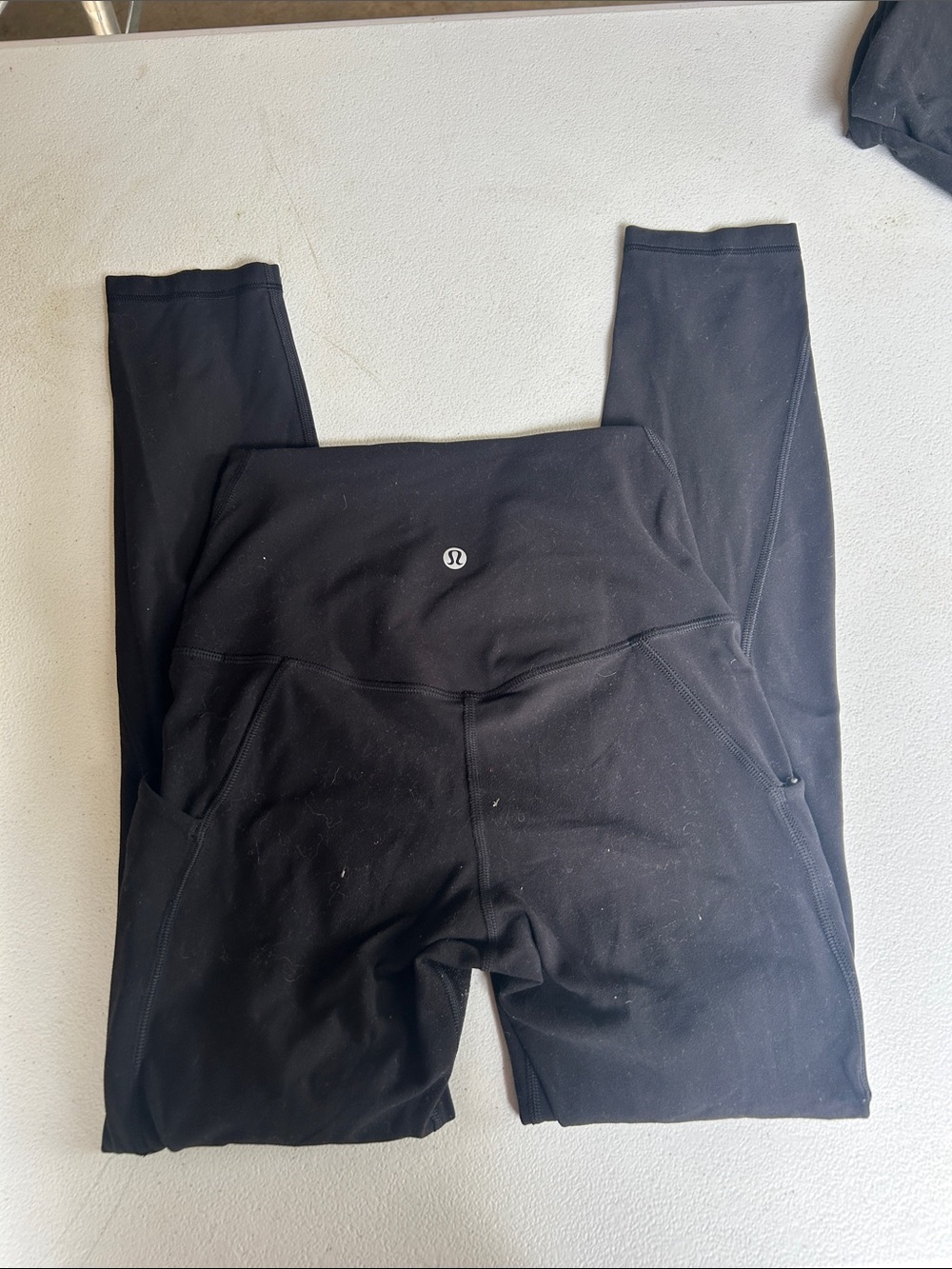 Lululemon Black High-Rise Leggings with pockets